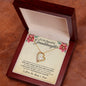 To My Granddaughter | Forever Love Necklace | Intelligent, Strong, Beautiful, Kind