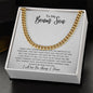 To My Bonus Son | Family Forever | Cuban Link Chain
