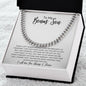 To My Bonus Son | Family Forever | Cuban Link Chain