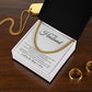 To My Husband | You Are My Soulmate | Cuban Link Chain