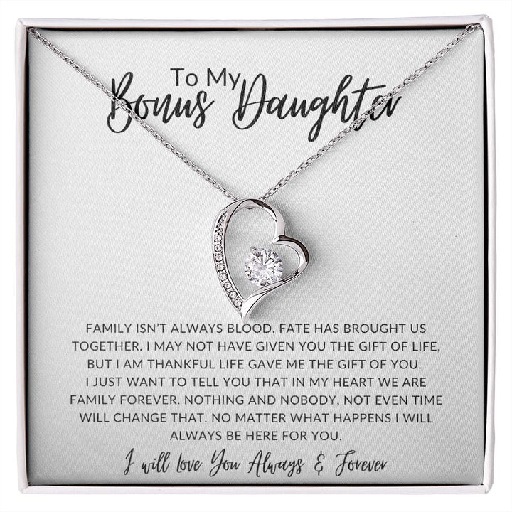 Family forever daughter necklace online