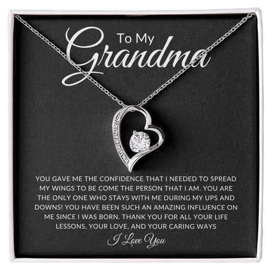 To My Grandma | The Person That I Am | Forever Love Necklace